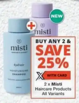 MediRite Misti Haircare Products All Variants offer