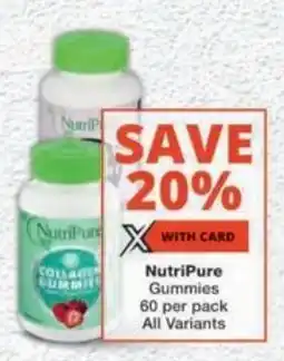 MediRite NutriPure Gummies offer