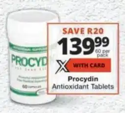 MediRite Procydin Antioxidant Tablets offer