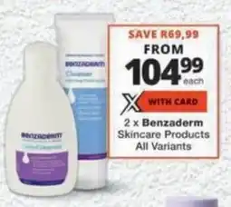 MediRite Benzaderm Skincare Products All Variants offer