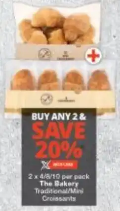 Checkers The Bakery Traditional/ Mini Croissants offer