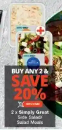 Simply Great Side Salad/ Salad Meals