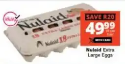 Checkers Nulaid Extra Large Eggs offer