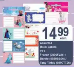 President Hyper Book Labels Assorted offer