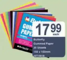 President Hyper Butterfly Gummed Paper offer