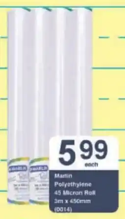 President Hyper Marlin Polyethylene 45 Micron Roll offer