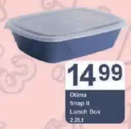 President Hyper Otima Snap It Lunch Box offer