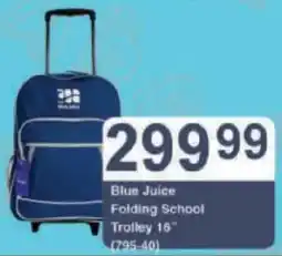 President Hyper Blue Juice Folding School Trolley offer