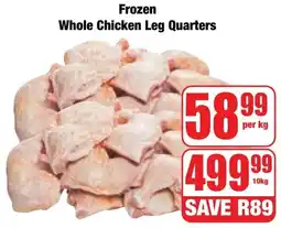 Boxer Superstores Frozen Whole Chicken Leg Quarters offer
