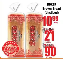 Boxer Superstores BOXER Brown Bread Unsliced offer