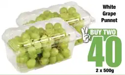 Boxer Superstores White Grape Punnet offer
