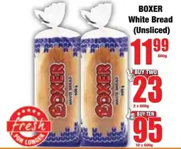 Boxer Superstores BOXER White Bread Unsliced offer