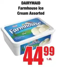 Boxer Superstores DAIRYMAID Farmhouse Ice Cream Assorted offer