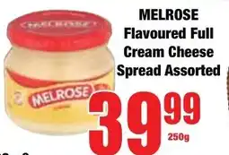 Boxer Superstores MELROSE Flavoured Full Cream Cheese Spread Assorted offer