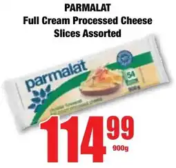Boxer Superstores PARMALAT Full Cream Processed Cheese Slices Assorted offer