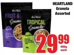Boxer Superstores HEARTLAND Granola Assorted offer
