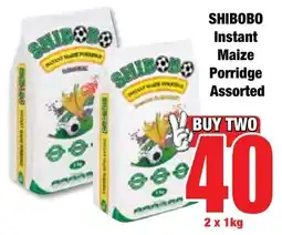 Boxer Superstores SHIBOBO Instant Maize Porridge Assorted offer