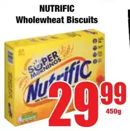 Boxer Superstores NUTRIFIC Wholewheat Biscuits offer
