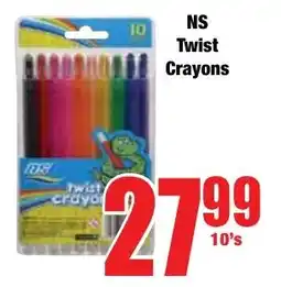 Boxer Superstores NS Twist Crayons offer