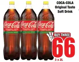Boxer Superstores COCA-COLA Original Taste Soft Drink offer