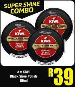 Boxer Superstores KIWI Black Shoe Polish offer