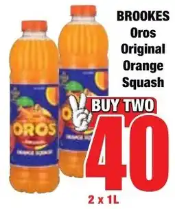 Boxer Superstores BROOKES Oros Original Orange Squash offer