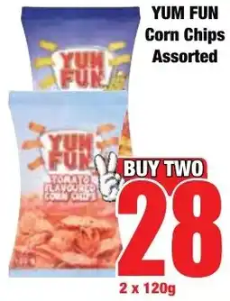 Boxer Superstores YUM FUN Corn Chips Assorted offer