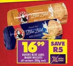 Shoprite Bakers Blue Label Marie Biscuits offer
