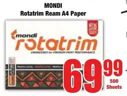 Boxer Superstores MONDI Rotatrim Ream A4 Paper offer