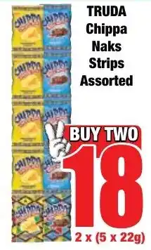 Boxer Superstores TRUDA Chippa Naks Strips Assorted offer