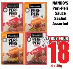Boxer Superstores NANDO'S Peri-Peri Sauce Sachet Assorted offer