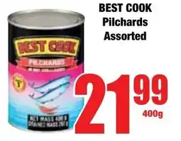 Boxer Superstores BEST COOK Pilchards Assorted offer