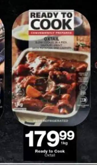 Checkers Ready to Cook Oxtail 1kg offer