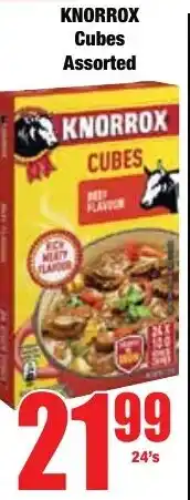 Boxer Superstores KNORROX Cubes Assorted offer