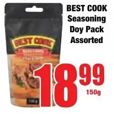 Boxer Superstores BEST COOK Seasoning Doy Pack Assorted offer