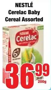 Boxer Superstores NESTLÉ Cerelac Baby Cereal Assorted offer