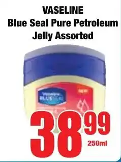 Boxer Superstores VASELINE Blue Seal Pure Petroleum Jelly Assorted offer