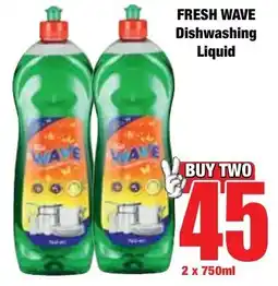 Boxer Superstores FRESH WAVE Dishwashing Liquid offer