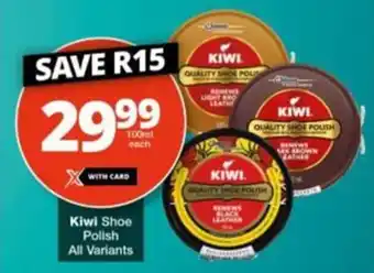 Kiwi Shoe Polish All Variants