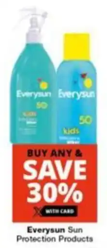 Checkers Hyper Everysun Sun Protection Products offer