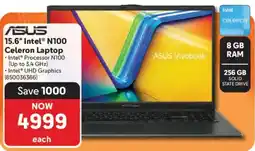 Makro ASUS 15.6" Intel N100 Celeron Laptop offer