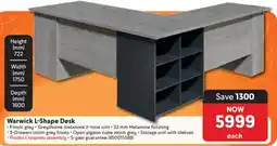 Makro Warwick L-Shape Desk offer
