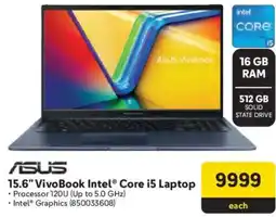 Makro ASUS 15.6" VivoBook Intel Core i5 Laptop offer