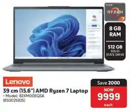 Makro Lenovo 39 cm 15.6" AMD Ryzen 7 Laptop offer