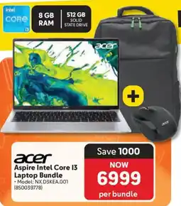 Makro Acer Aspire Intel Core i3 Laptop Bundle offer