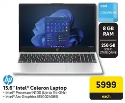 Makro HP 15.6" Intel Celeron Laptop offer