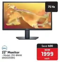 Makro Dell 22" Monitor offer