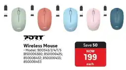 Makro Port Wireless Mouse offer