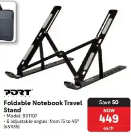 Makro Port Foldable Notebook Travel Stand offer