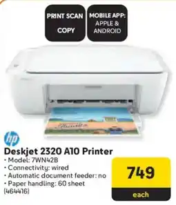 Makro HP Deskjet 2320 A10 Printer offer